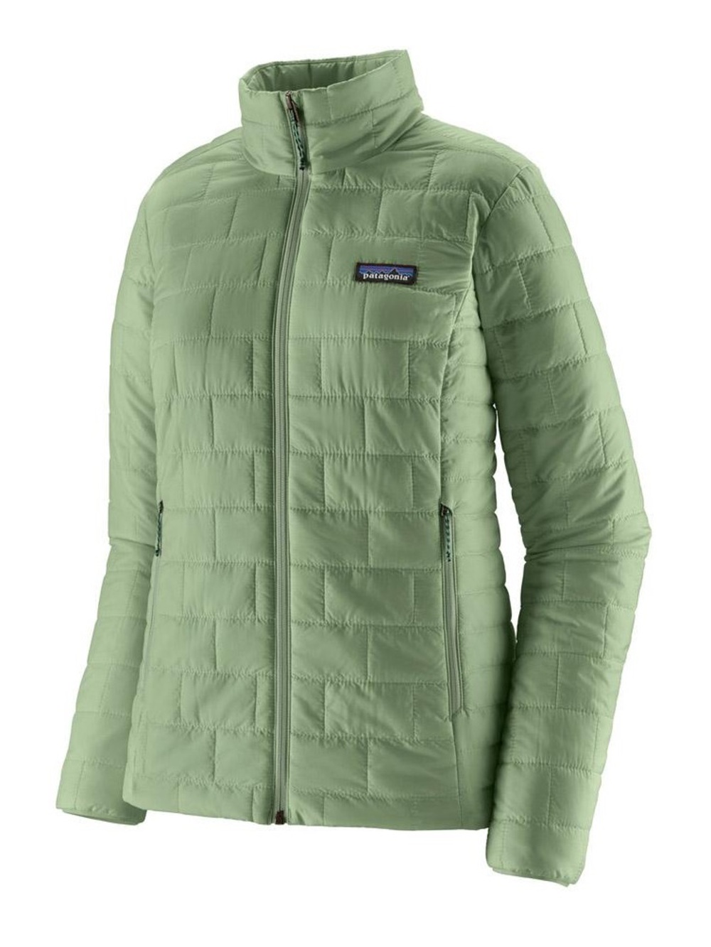 Patagonia Light Sage Quilted Puff Jacket